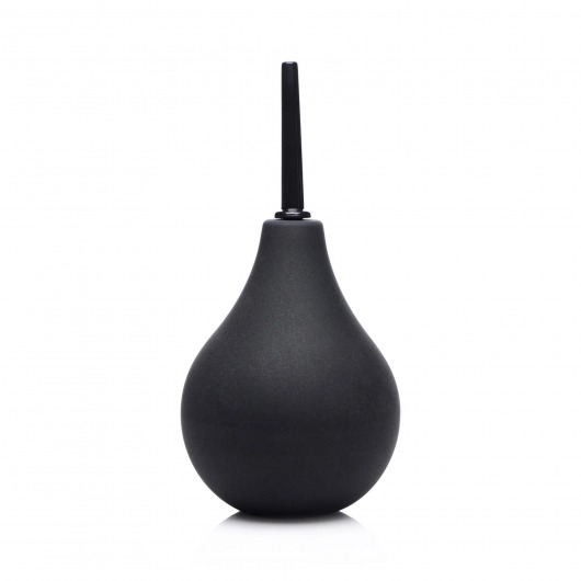 Черный анальный душ Thin Tip Enema Bulb - XR Brands - купить с доставкой в Балашихе