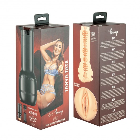 Мастурбатор-вагина FeelTanya Stroker - Kiiroo - в Балашихе купить с доставкой