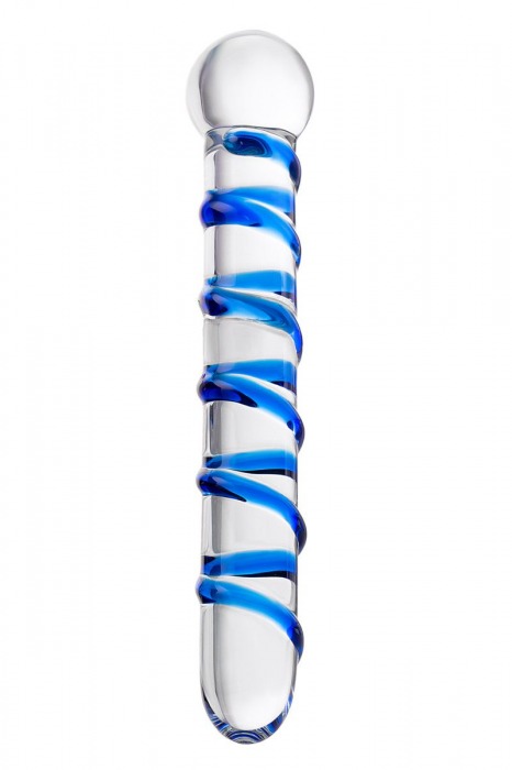 Втулка из стекла с рукояткой - 20 см. - Sexus