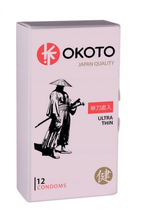 Тонкие презервативы OKOTO Ultra Thin - 12 шт. - Sitabella - купить с доставкой в Балашихе