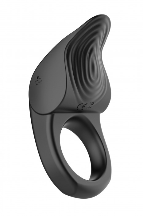 Черное эрекционное виброкольцо Vibro Lust Ring - MALESATION - в Балашихе купить с доставкой