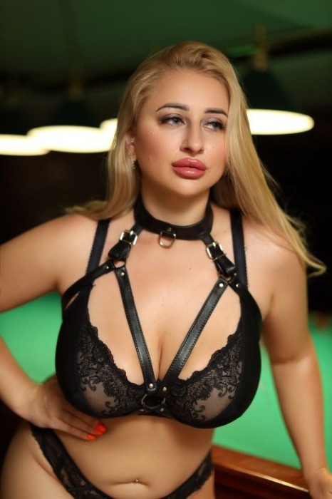 Черная кожаная сбруя с ошейником plus size из нежной кожи - БДСМ Арсенал - купить с доставкой в Балашихе