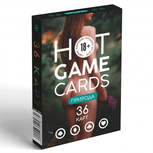 Игральные карты Hot Game Cards «Природа» - Сима-Ленд - купить с доставкой в Балашихе