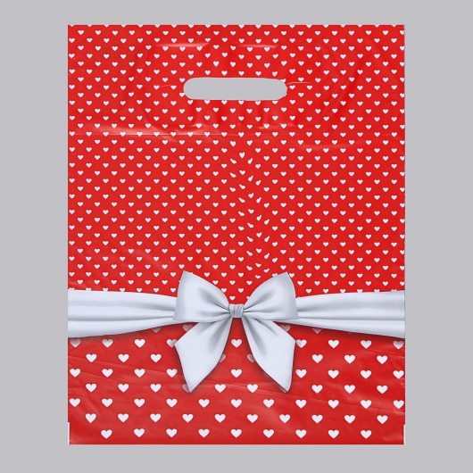 Пакет «Скарлетт» с вырубной ручкой (30х38 см) - Сима-Ленд - купить с доставкой в Балашихе