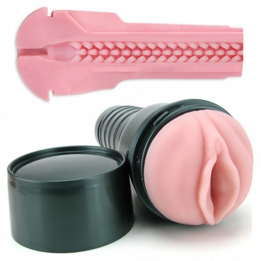 Мастурбатор-вагина Fleshlight - Vibro Pink Lady Touch с вибрацией - Fleshlight - в Балашихе купить с доставкой