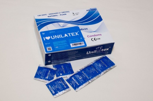 Классические презервативы Unilatex Natural Plain - 144 шт. - Unilatex - купить с доставкой в Балашихе