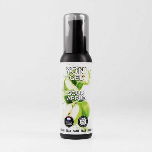 Лубрикант для орального секса SGAN со вкусом кислого яблока - 100 мл. - SGAN - купить с доставкой в Балашихе