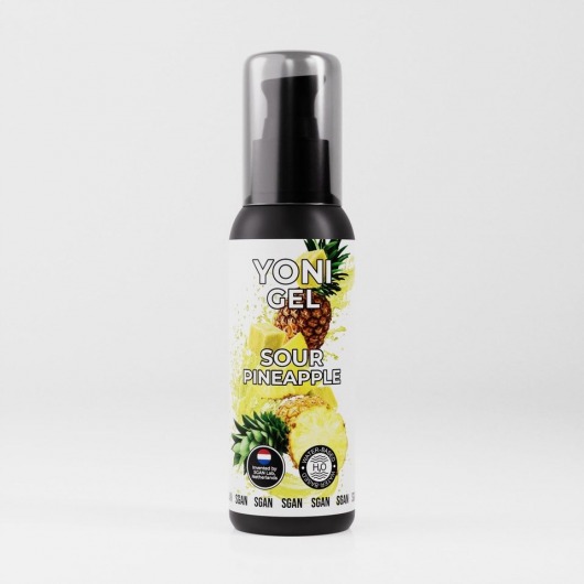 Лубрикант для орального секса SGAN со вкусом кислого ананаса - 100 мл. - SGAN - купить с доставкой в Балашихе