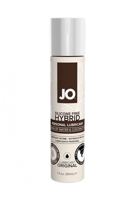 Водно-масляный лубрикант JO Silicon free Hybrid Lubricant ORIGINAL- 30 мл. - System JO - купить с доставкой в Балашихе