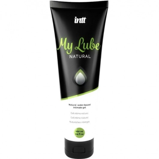 Увлажняющий гель-лубрикант на водной основе  для тела My Lube Natural - 100 мл. - INTT - купить с доставкой в Балашихе