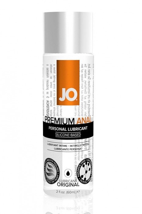 Анальный лубрикант на силиконовой основе JO Anal Premium - 60 мл. - System JO - купить с доставкой в Балашихе
