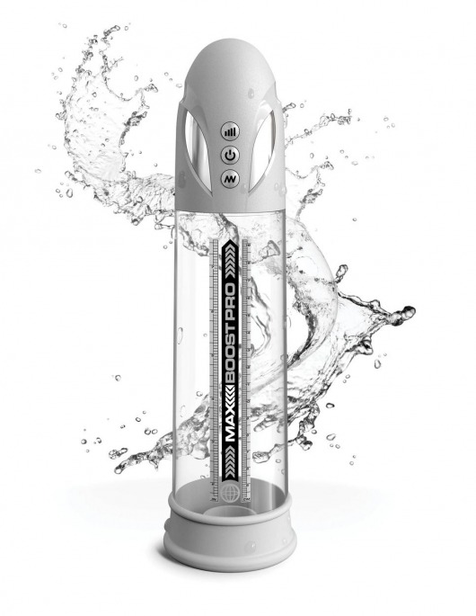 Белая вакуумная автоматическая помпа Max Boost Pro Flow - Pipedream - в Балашихе купить с доставкой