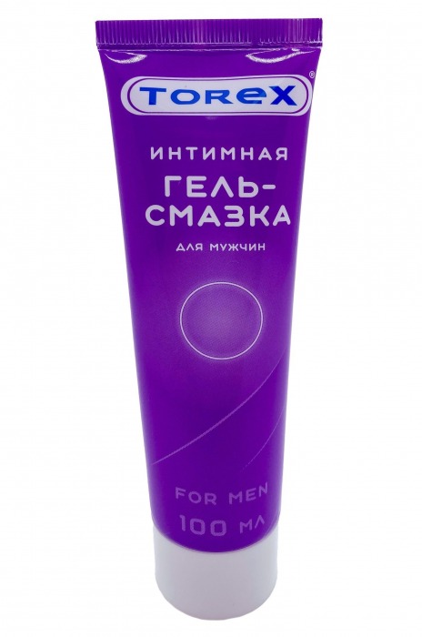 Гель-смазка на водной основе For Men - 100 мл. - Torex - купить с доставкой в Балашихе
