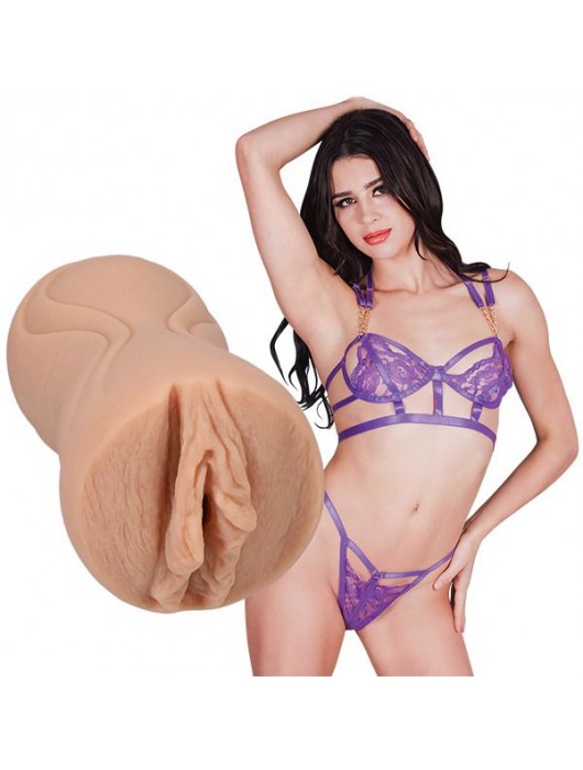 Телесный мастурбатор-вагина Kylie Rocket - Doc Johnson - в Балашихе купить с доставкой