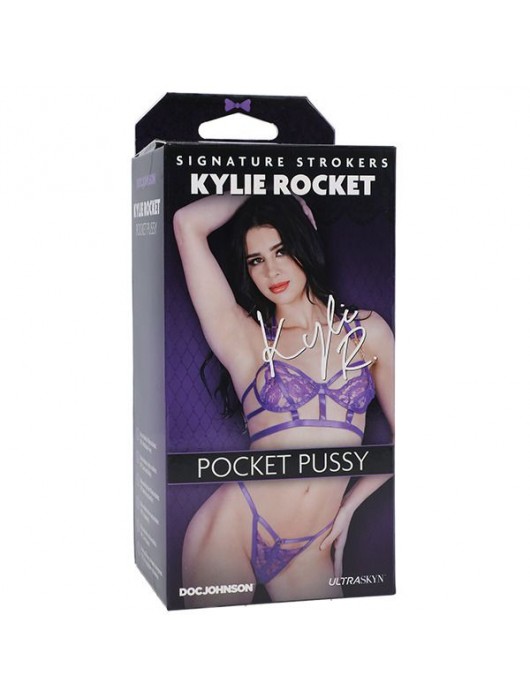 Телесный мастурбатор-вагина Kylie Rocket - Doc Johnson - в Балашихе купить с доставкой