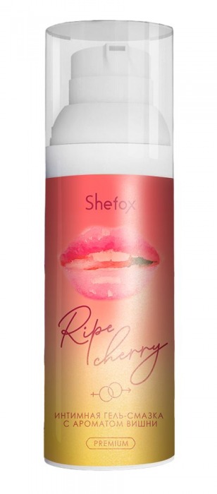 Интимная гель-смазка Shefox Premium «Спелая вишня» - 50 мл. - Shefox - купить с доставкой в Балашихе