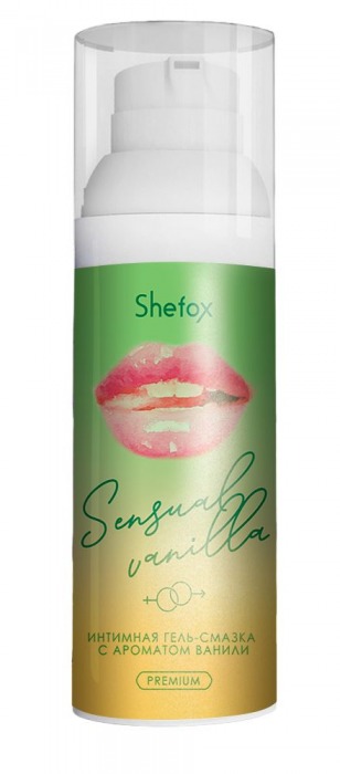 Интимная гель-смазка Shefox Premium «Чувственная ваниль» - 50 мл. - Shefox - купить с доставкой в Балашихе