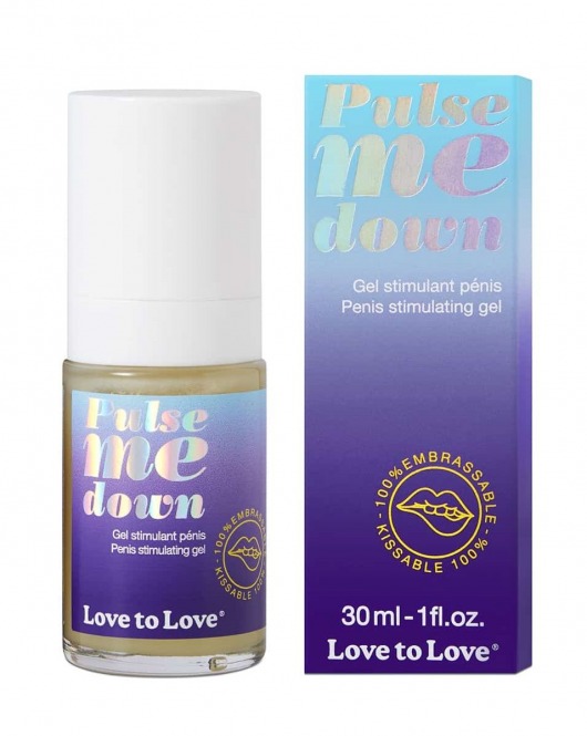Стимулирующий гель для пениса Pulse Me Down - 30 мл. - Love to Love - купить с доставкой в Балашихе
