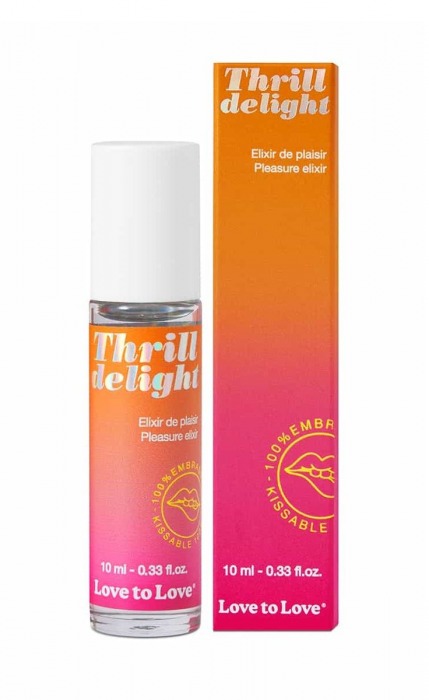 Возбуждающий гель Thrill Delight - 10 мл. - Love to Love - купить с доставкой в Балашихе