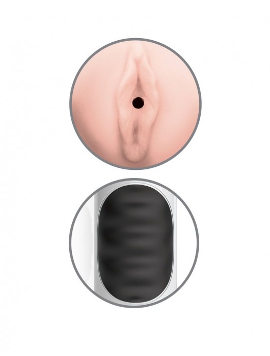 Мастурбатор-вагина Extreme Toyz Mega Grip Vibrating Stroker Mouth - Pipedream - в Балашихе купить с доставкой