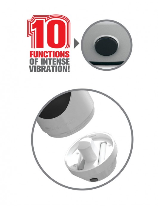 Мастурбатор-вагина Extreme Toyz Mega Grip Vibrating Stroker Mouth - Pipedream - в Балашихе купить с доставкой