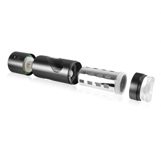 Перезаряжаемый мастурбатор-ротик Extreme Toyz Rechargeable Roto-Bator Mouth - Pipedream - в Балашихе купить с доставкой