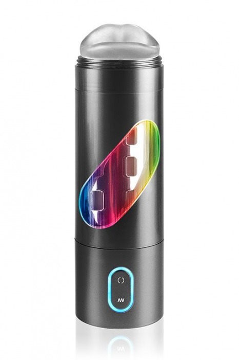 Перезаряжаемый мастурбатор-ротик Extreme Toyz Rechargeable Roto-Bator Mouth - Pipedream - в Балашихе купить с доставкой