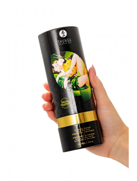 Соль Мёртвого моря для ванны Oriental Crystals «Цветок лотоса» - 500 гр. -  - Магазин феромонов в Балашихе