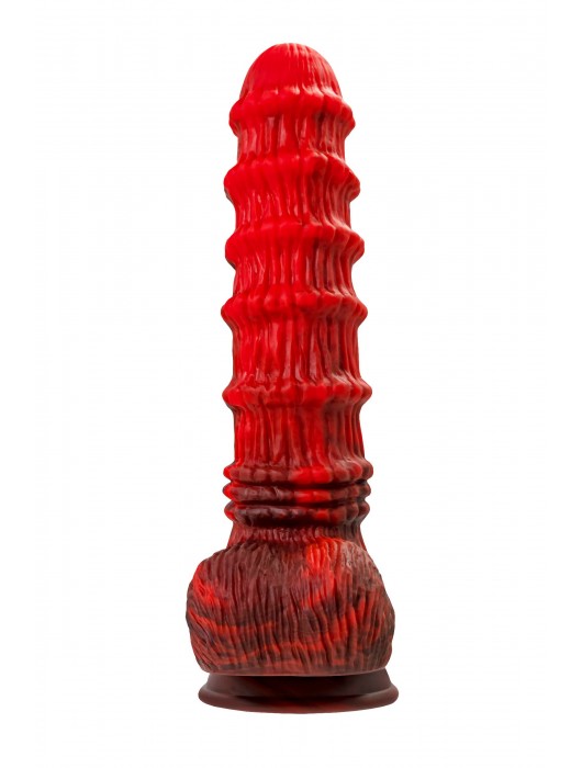 Силиконовый вибратор Monster Tops - 27 см. - ToyFa