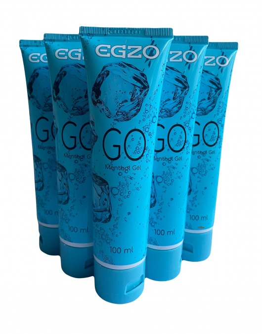 Набор из 5 пролонгирующих лубрикантов на водной основе Egzo Go (по 100 мл.) - EGZO - купить с доставкой в Балашихе
