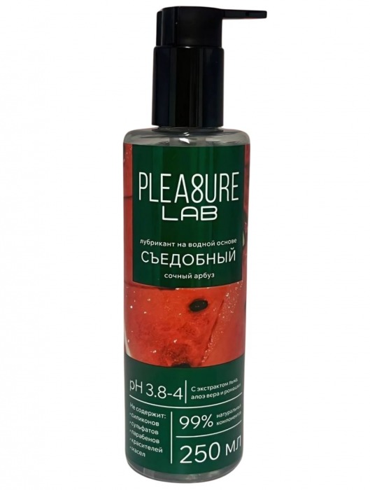 Лубрикант на водной основе Pleasure Lab с ароматом арбуза - 250 мл. - Pleasure Lab - купить с доставкой в Балашихе