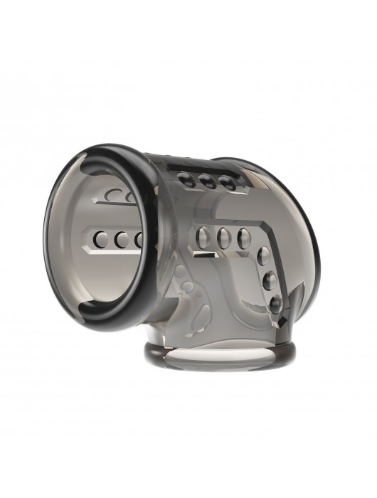 Дымчатая насадка на пенис и мошонку - Baile - в Балашихе купить с доставкой