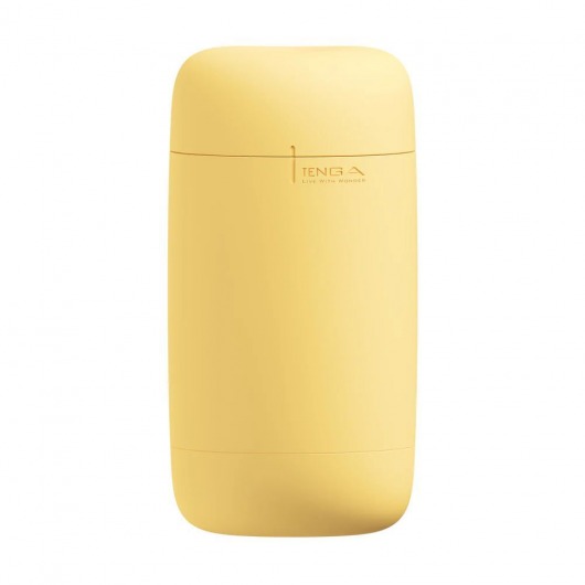 Желтый мастурбатор Tenga Puffy - Tenga - в Балашихе купить с доставкой