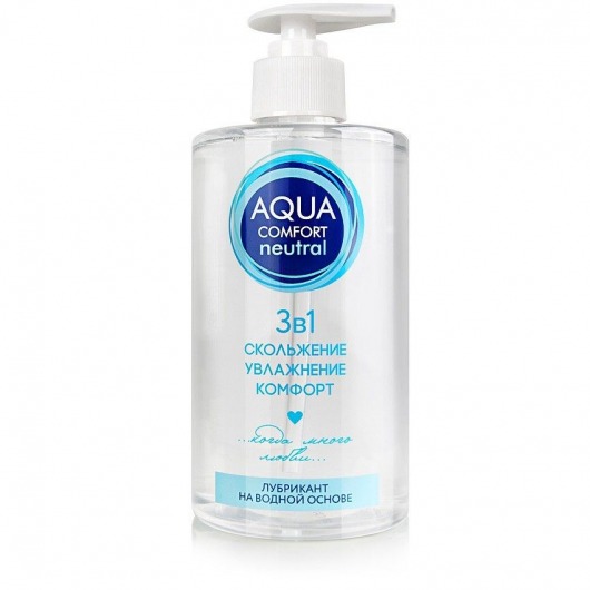 Лубрикант на водной основе Aqua Comfort Neutral - 440 гр. - Биоритм - купить с доставкой в Балашихе