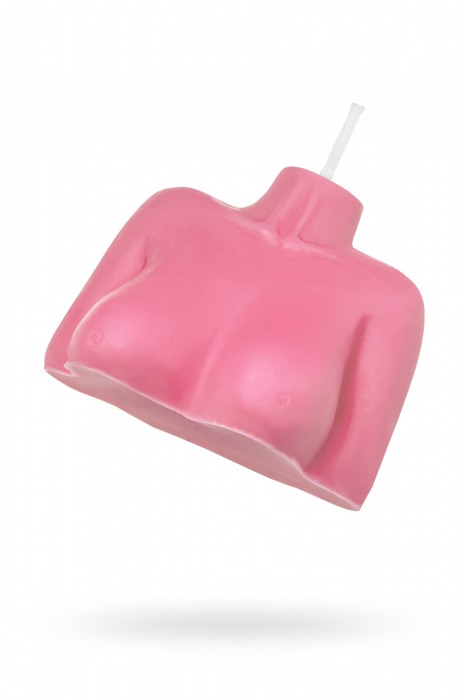 Розовая сувенирная свеча «Женский силуэт» - Pecado - купить с доставкой в Балашихе