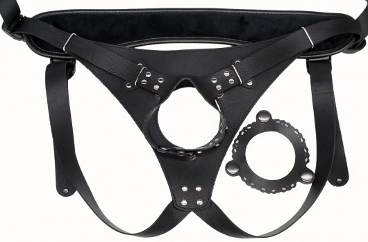 Пояс Hard Brutal для больших насадок - LOVETOY (А-Полимер) - купить с доставкой в Балашихе