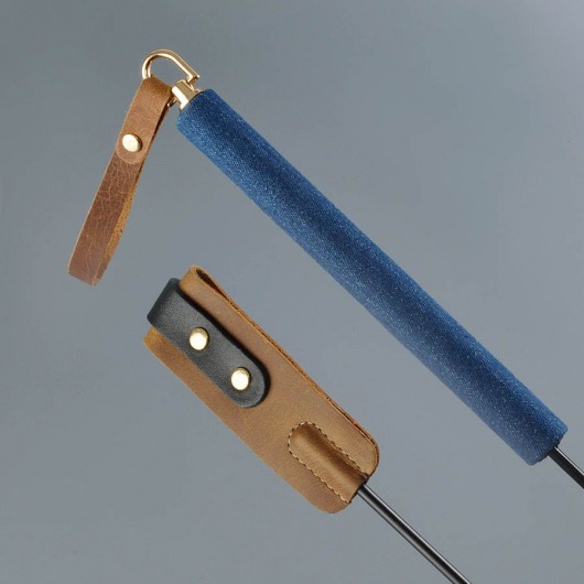 Стек «Дикий Запад» с джинсовой ручкой - 60 см. - Sitabella - купить с доставкой в Балашихе