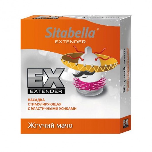 Стимулирующая насадка Sitabella Extender  Жгучий мачо - Sitabella - купить с доставкой в Балашихе
