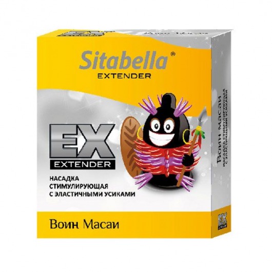 Стимулирующая насадка Sitabella Extender  Воин Масаи - Sitabella - купить с доставкой в Балашихе
