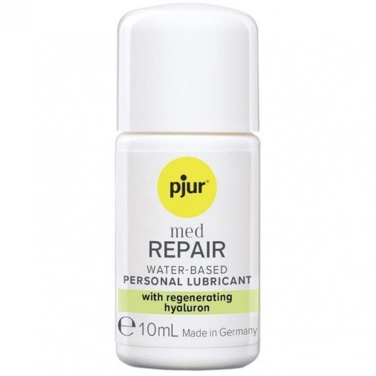 Смазка на водной основе pjur Med Repair с гиалуроном - 10 мл. - Pjur - купить с доставкой в Балашихе
