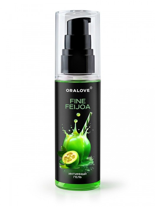 Съедобная смазка на водной основе с ароматом фейхоа - 60 гр. - Биоритм - купить с доставкой в Балашихе