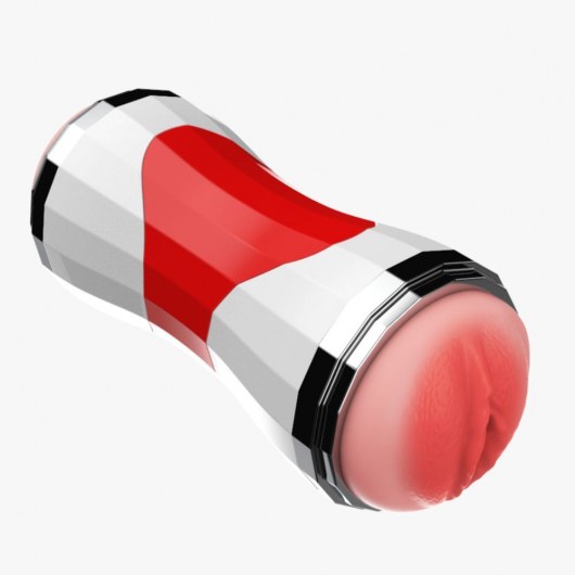 Двусторонний мастурбатор в колбе Power Grip Cup - вагина и ротик - Boys of Toys - в Балашихе купить с доставкой