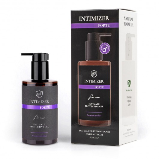 Мужской антибактериальный эко-гель для интимного ухода Intimizer Forte - 250 мл. - Intimizer - купить с доставкой в Балашихе