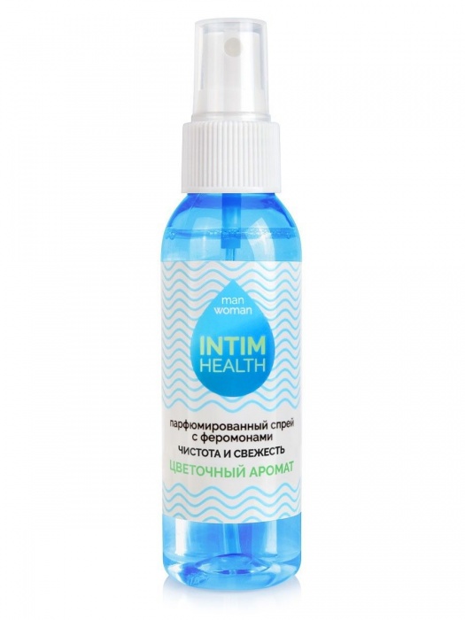 Парфюмированный спрей Intim Health для нижнего белья и тела с цветочным ароматом - 95 мл. -  - Магазин феромонов в Балашихе