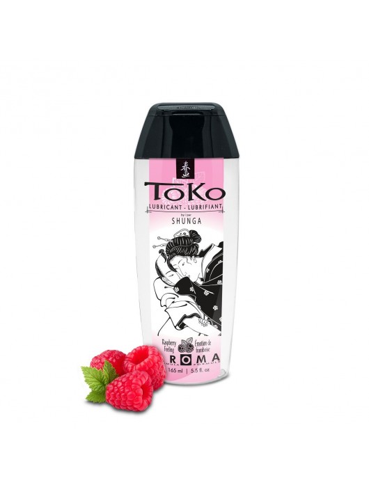 Интимная смазка TOKO Aroma Raspberry Feeling с ароматом малины - 165 мл. - Shunga - купить с доставкой в Балашихе