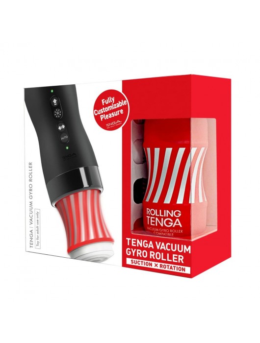Набор Tenga Vacuum Gyro Roller 3s: мастурбатор и устройство для вращения и создания вакуума - Tenga - в Балашихе купить с доставкой