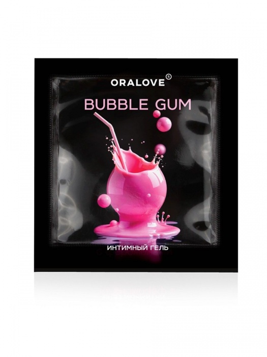 Саше съедобной оральной смазки OraLove с ароматом бабл-гам - 3 гр. - Биоритм - купить с доставкой в Балашихе