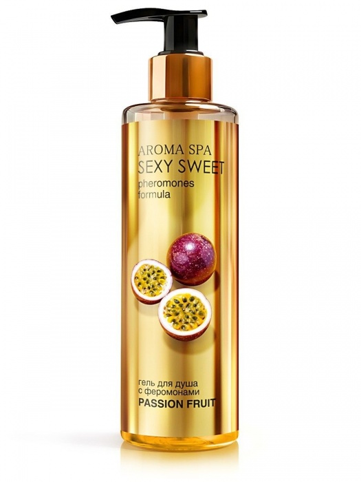 Гель для душа с феромонами и ароматом маракуйи Passion Fruit - 200 мл. -  - Магазин феромонов в Балашихе