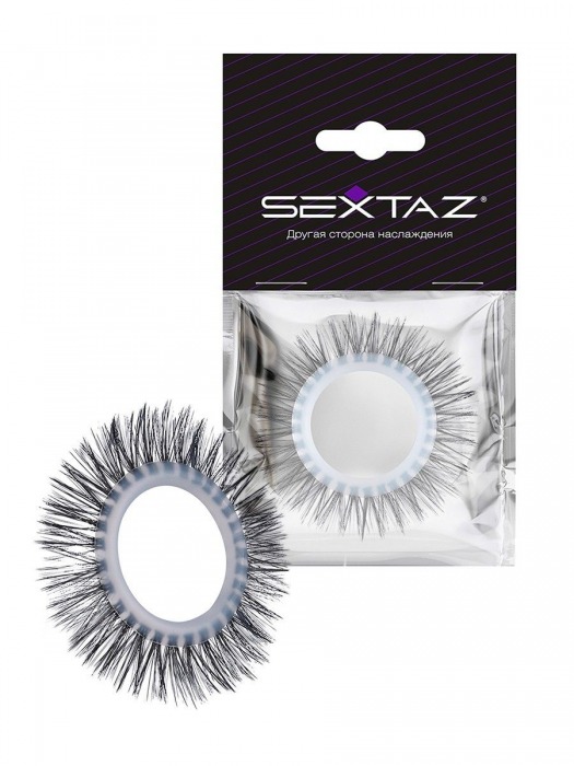 Круглое эрекционное кольцо с длинными «ресничками» - Sextaz - в Балашихе купить с доставкой