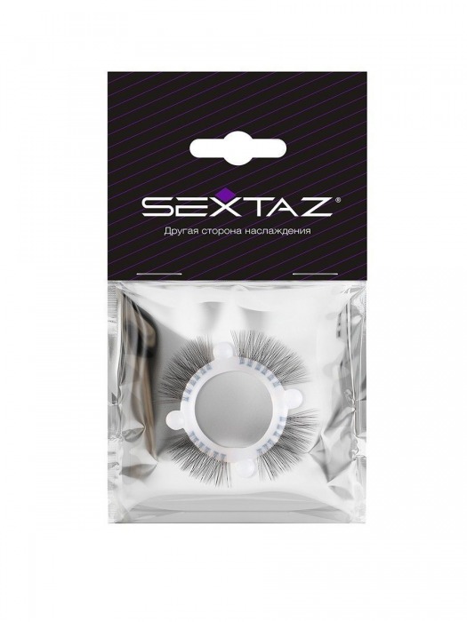 Эластичное кольцо с «ресничками» и 4 шариками - Sextaz - в Балашихе купить с доставкой